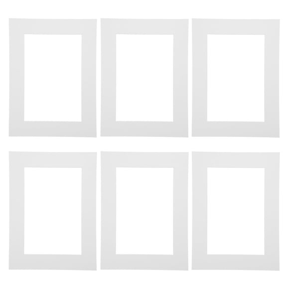 Picture Mat White Frame Photo Frames Cut Backing Mats Cardboard Board Mattes Pre Square Core Frames Mattedmatting