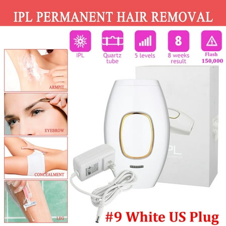 IPL Permanent Hair Removal Woman Body Face Beauty Painless Epilator (Best Ipl Hair Removal Home Kit Uk)