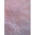 thumbnail image 4 of Spectrum Rugs Luxurious Faux Sheepskin Heart Shaped Area Rug Pink 3' x 3' Heart Shape 4' Round, 4 of 5