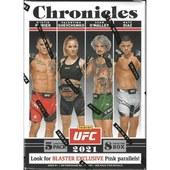 2021 Panini Chronicles UFC Blaster Box, Trading Cards, 40 Cards