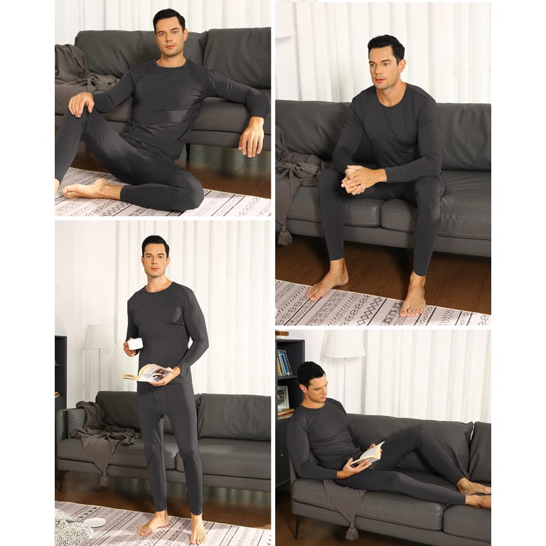 Gents Bliss Men's Fleece-Lined Thermal Tops 2-Pack photo 5