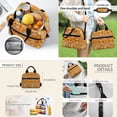thumbnail image 4 of Jeiento Cute Capybara Backpack and Lunch Box Set for Kids Boys Girls 4 Piece Backpack, Lunch Bag, Pencil Case, Bookmarks, for Elementary Back to School, 4 of 7