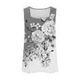 thumbnail image 4 of Vivianyo HD Trendy Women's Sleeveless Tank Tops Women's Fashion Casual Collar Comfortable Loose T-shirt Sleeveless Top, 4 of 5