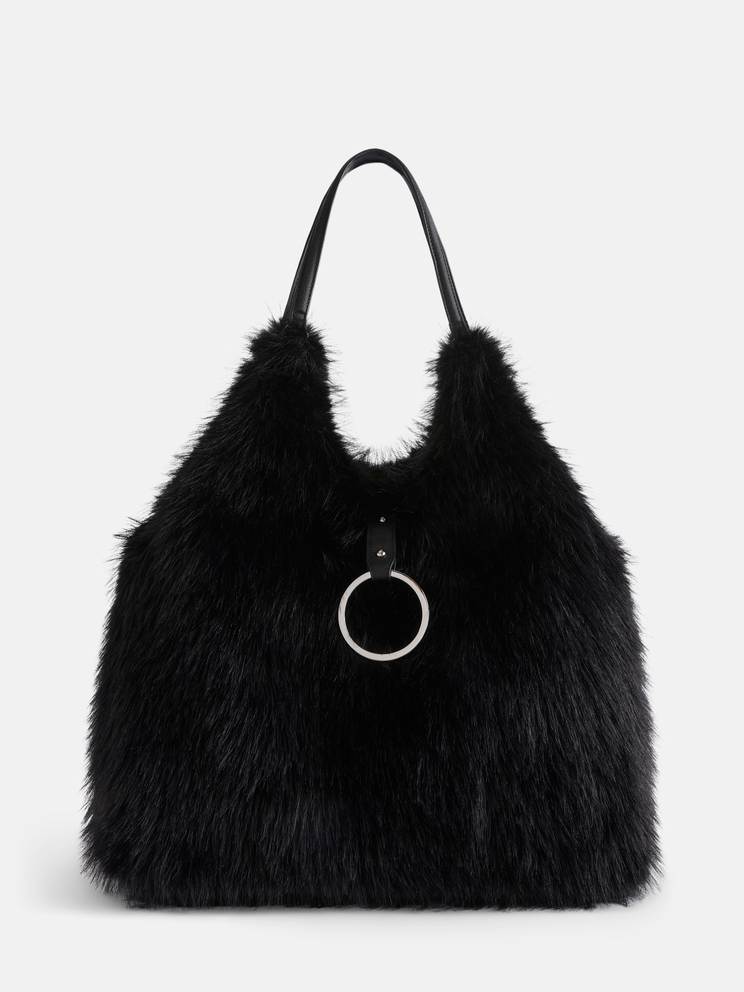 Madden NYC Women's Faux Fur Tote Bag photo 1