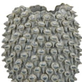thumbnail image 2 of Jarrón Benzara Nina de cerámica gris coral texturizada 33 cm, 2 of 5