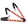 thumbnail image 1 of LED Light Horse Breastplate Collar Adjustable Visibility Tack Equestrian Safety Gear With 3 Lighting Modes For Riding Show, 1 of 9