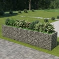 thumbnail image 2 of vidaXL Gabion Raised Bed Silver Galvanized Steel Standard, 2 of 130