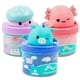 thumbnail image 1 of Slime Squishmallows Premium Perfumado, paquete de 3 unidades con purpurina, 240 ml, 1 of 7