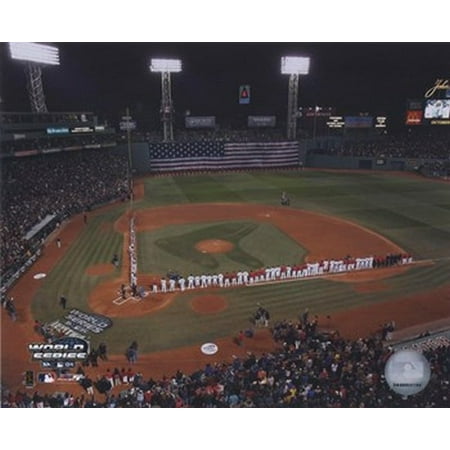 - 2004 World Series Opening Game National Anthem at Fenway Park Boston Sports Photo