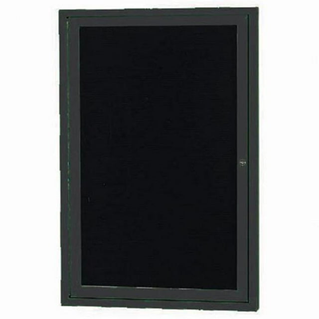 Aarco Products ADC2418BK Armoire de Répertoire 1 Porte - Noir