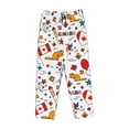 thumbnail image 4 of Naloa Canada Day Print Women’s Ultra-Soft Comfy Pajama Lounge Pants with Pockets & Drawstring, 4 of 8