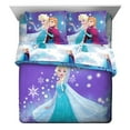 thumbnail image 2 of Disney Frozen Magical Winter 7 Piece Full Size Kids Bed Set with Shams, 2 of 3