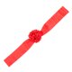 thumbnail image 5 of Houderco Con Bola De Flor Roja De Tela Para Ceremonias Y Bodas Con Cintas, 5 of 7
