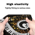 thumbnail image 7 of HELLHERO Piano Rollator Walker Seat and Backrest Rollbar Covers Set Stain Proof Walker Covers Anti-Slip Cover Gift Option for Travel, 7 of 7