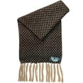 thumbnail image 1 of Bufanda Artesanal AlpacaBlackBeige 1Pza Negro/Beige 170cm x 21cm Hechas a Mano Alpaca., 1 of 4