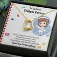 thumbnail image 5 of Thanks to Nurse Healthcare Medical Worker Nurse Appreciation Forever Necklace w Message Card, 5 of 20