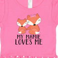 thumbnail image 3 of Inktastic My Mamie Loves Me Gift Baby Girl Dress, 3 of 4