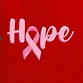 thumbnail image 5 of Wild Bobby, Hope Pink Ribbon Support Brave Fight, Breast Cancer Awareness, Men Graphic Tee, Red, X-Large, 5 of 5
