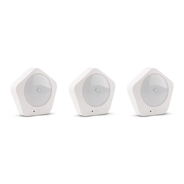 Matsuzay Lámpara con Sensor automático de luz nocturna con enchufe LED, Control remoto, 3 modos, iluminación de sincronización brillante para Enchufe de la UE 3piezas Matsuzay CBP185794