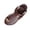 Coffee, variant on Summer Womens Sandals Versatile Flat Shoes with Metal Embellishments and Wraparound Straps Comfortable Sandals