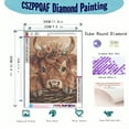 thumbnail image 5 of CSZPPQAF Diamond Art Painting Kits for Adults Cattle DIY Full Round 5D Diamond Drill Kit 11.8" × 15.8", 5 of 8