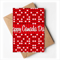 thumbnail image 1 of Canada Flavor Happy Canadian Day Greeting Cards You are Invited Invitations, 1 of 3