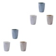 thumbnail image 1 of Taza de enjuague Billuyoard 400ml vasos portátiles baño plástico Azul, 1 of 6