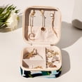 thumbnail image 6 of Easter Portable Square Jewelry Box Earrings Necklaces Bracelets Organizer for Girls and Women, 6 of 6