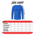 thumbnail image 2 of Gildan Softstyle Long Sleeve Tee for Men, Royal Crewneck T-Shirt, 4 Pack Shirts, S, 2 of 5