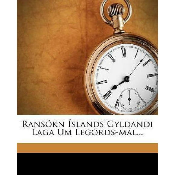 Rans Kn Slands Gyldandi Laga Um Legords-M L...