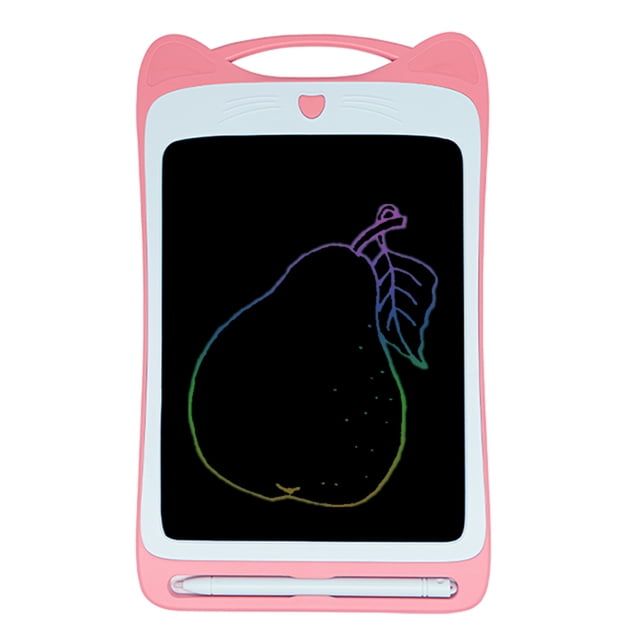 Yeacher LCD Writing Tablet, 8.5 Inch Colorful Toddler Doodle Board, Children's Cartoon Drawing Tablet, Learning