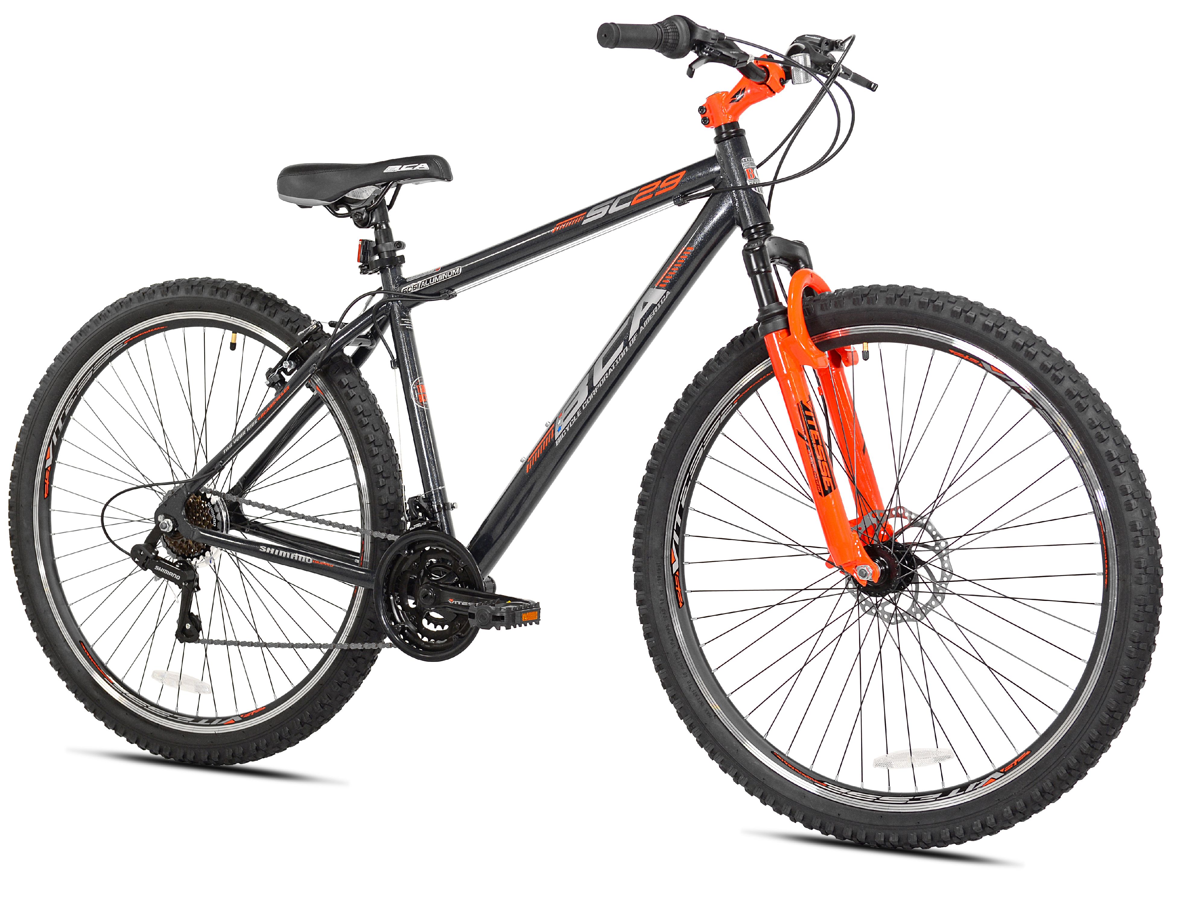 BCA 29" SC29 Mountain Bike, Gray/Orange - image 2 of 7