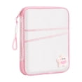 thumbnail image 2 of MTBLYS Bolsa organizadora de malla con asa|apertura completa de 180 grados|múltiples compartimentos con cremallera|ideal para guardar libros|cuadernos y otros artículos de papelería, 2 of 6