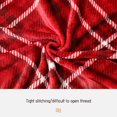 thumbnail image 4 of LSLJS Christmas Throw Blankets, 50x60 inch Flannel Green and Red Plaid Design Plush Throw Blankets Soft Warm Washable Thicken Air Condition Quilt Vintage Minimalism Blanket Christmas Gifts for Couch, 4 of 7