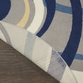 thumbnail image 5 of Nourison Grafix Mid-century Geometric Grey Area Rug, 5 of 8