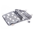 thumbnail image 6 of Baby Diaper Bags, Hanging Nursery Organizer Baby Shower Gifts for Infant Newborn Store Diaper, Grey & White Oxford Large for boys girls, 6 of 6