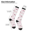 thumbnail image 2 of Daiia Sports Socks Cute Bow Tie Printed Novelty Crew Socks for Men Women Knee High Socks Cotton Socks Soft & Breathable Support Unisex Socks, 2 of 9