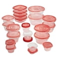 thumbnail image 2 of Rubbermaid TakeAlongs Assorted Food Storage Containers, Tint Chili, 40-Piece Set, 2 of 5