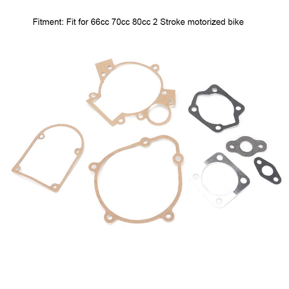 Mgaxyff Motorized Bike Engine Gasket,47mm Engine Gasket Kit Oil Seal