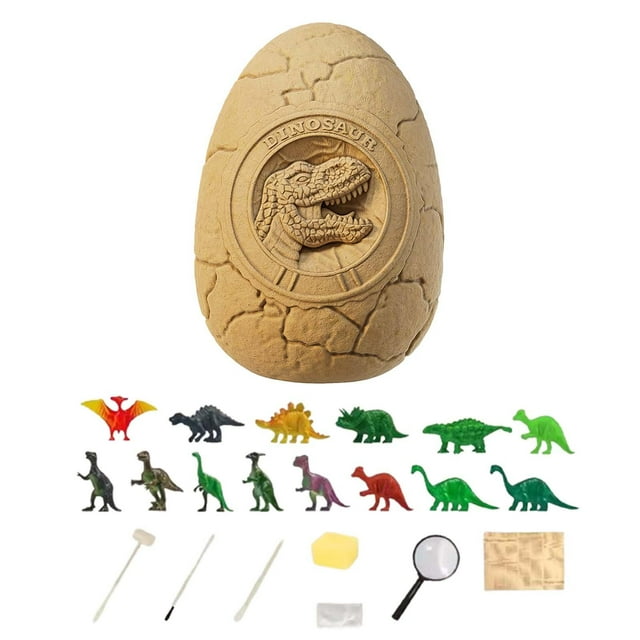 de excavación de dinosaurios, juguete de minería de huevos de dinosaurio, aventura de excavación de dinosaurios realista para niños, recuerdo de