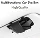 thumbnail image 3 of Car Glasses Holder, Sunglasses Storage Box and Car Sun Visor Clip Glasses Holder, Universal Car Glasses Case, Leather Storage Case (Black), 3 of 5