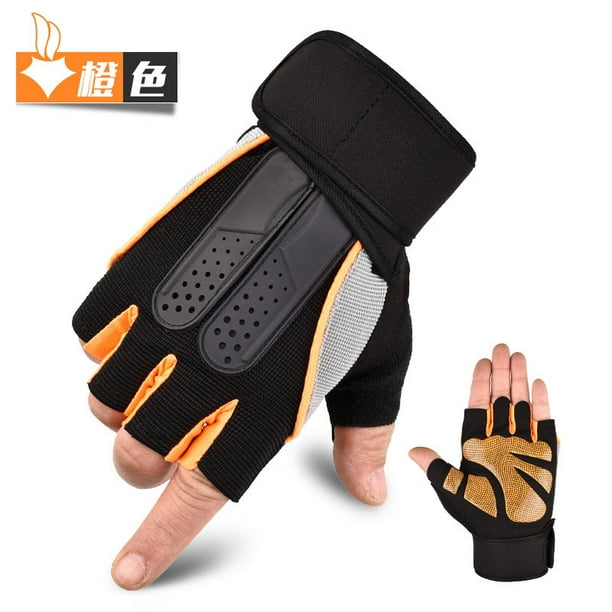 Cheap Workout Gloves Weight Lifting Gloves Fitness Half-finger Sports Gloves  Men And Women for Gym Dumbbe