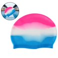 thumbnail image 2 of Gorros de natación de silicona, 1 paquete, duraderos y cómodos, elastoméricos para adultos, para mujeres, hombres, cabello corto, estilo largo, 2 unidades, 2 of 5