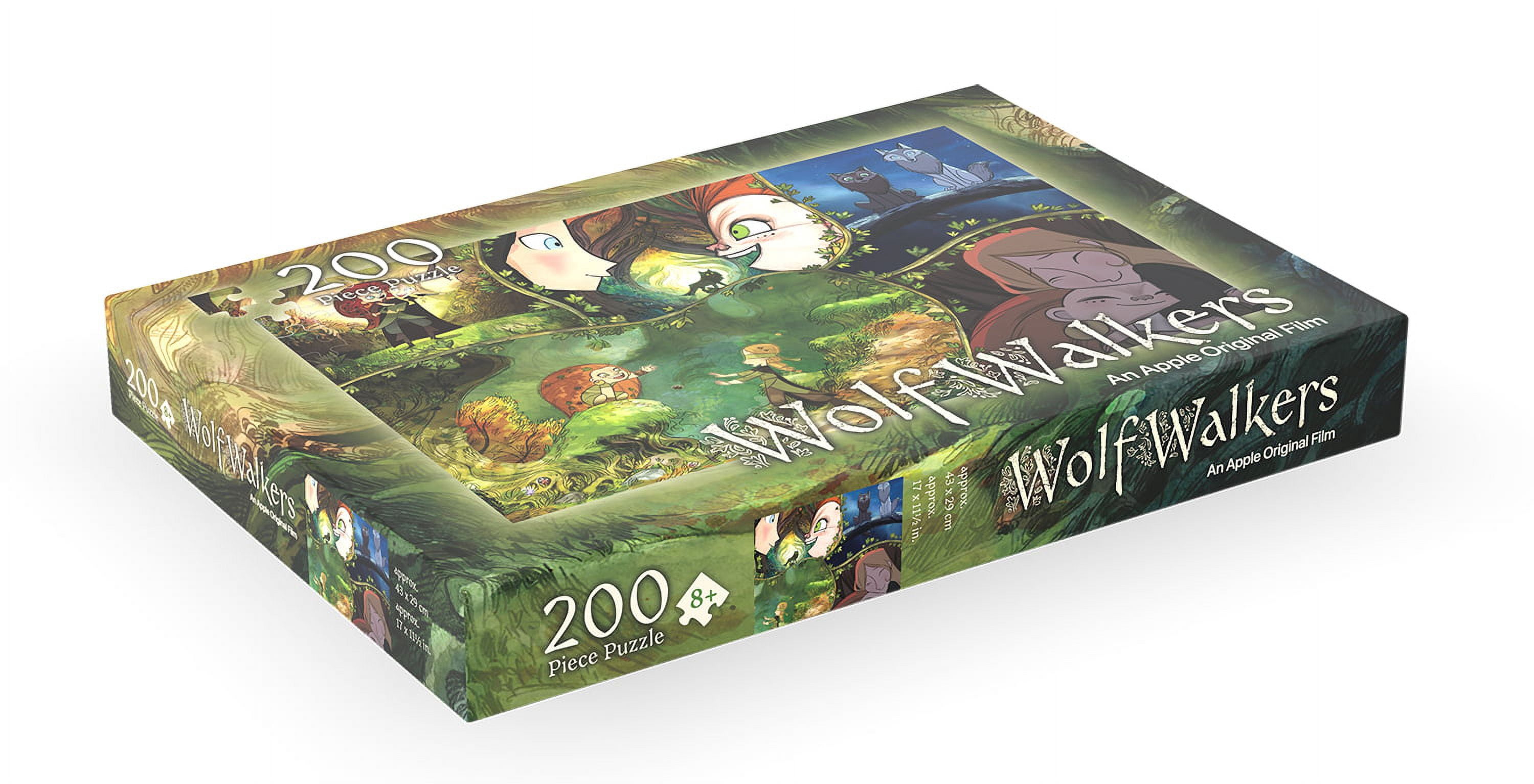 WolfWalkers 200 Piece Puzzle, Original Art from Animated Movie