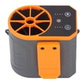 thumbnail image 1 of Ventilador De Cintura, ABS Portátil De 4 Velocidades USB Ajustable Ventilador De Cinturón Recargable Con Luz LED Para Campamento De Viajes Al Aire, 1 of 7
