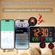thumbnail image 3 of Digital Clock Alarm Clock WiFi Clock,A, 3 of 5