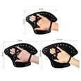 thumbnail image 5 of Pebbuoy 1 Pair Swimming Hand Paddle with Silicone Strap Holes Professional Kids Adults Beginner Freestyle Training Aid Fins Lap Swimming Accessories, 5 of 7