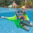 Play Day Dizzy Dive Rings and Dive Sticks, 12Piece Pool Toy Set