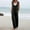 29-Black, variant on Dressy Jumpsuit for Women 2023 Sleeveless Cold Shoulder Overall with Pockets Square Neck Band Collar Solid Onesie One Piece Outfits Casual Loose Long Pants Wide Leg Summer Romper Ankle Length
