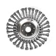 thumbnail image 5 of Max Motosports 8 inch Steel Wire Wheel Brush Cutter Weed Eater Trimmer Head with Adapter Kit, 5 of 9